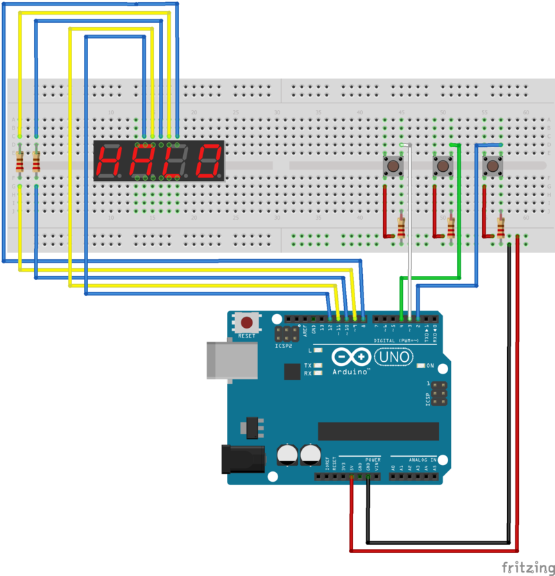 Timer - Un minuteur à base d'Arduino Timer montage 12 4.png